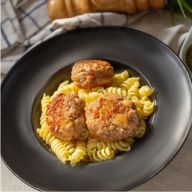 Фото Котлетки из горбуши (свежего улова) с сыром