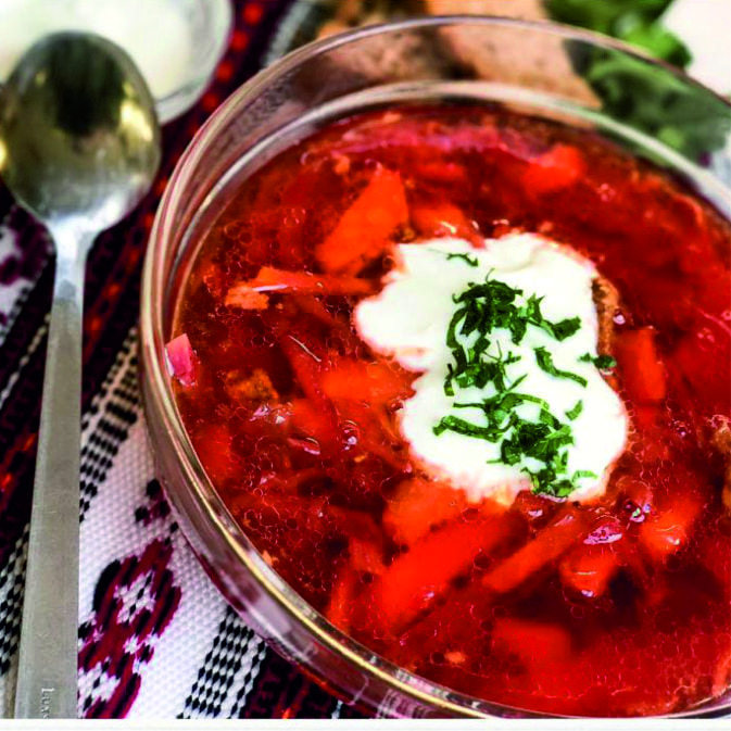 Фото Борщ с курицей