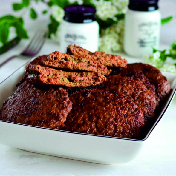 Фото Оладьи из говяжьей печени на рисовой муке (готовые)