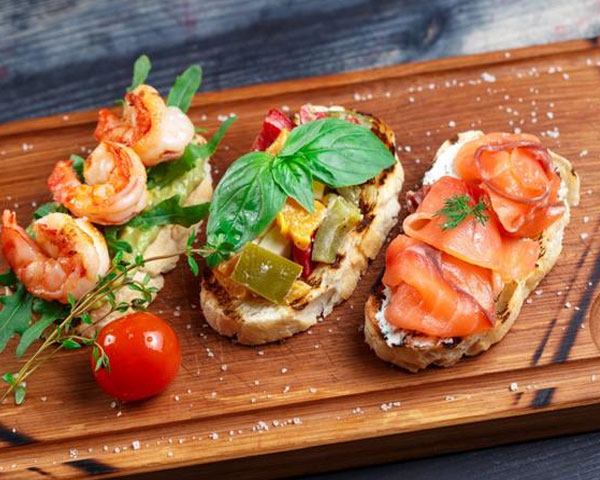 Фото Трио из брускетт